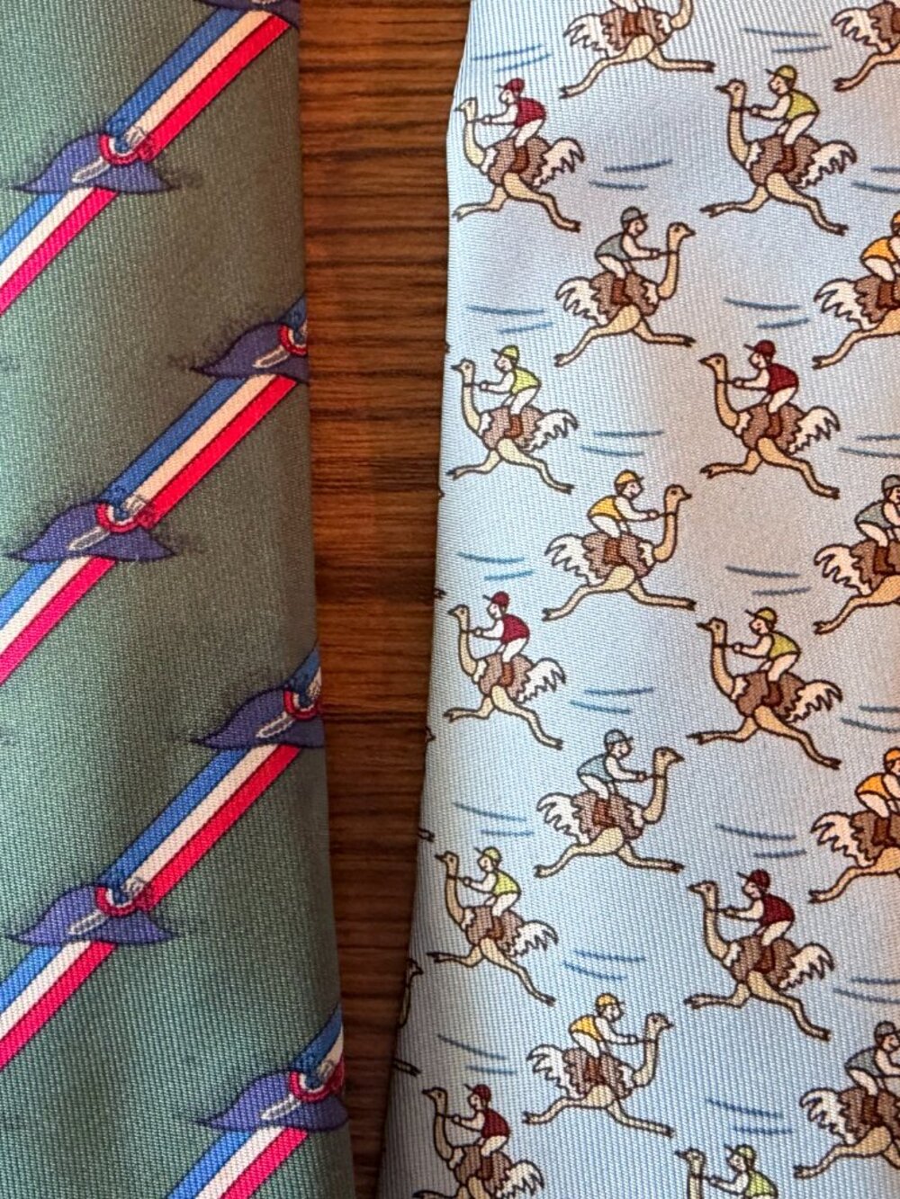 Vintage Hermes neckties $70 each - Picture 8 of 16
